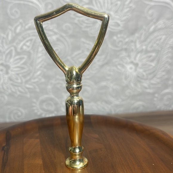 Vintage MCM Mid Century Modern Wood 2 Tier Serving Tray Platter Giftwood - Picture 4 of 8